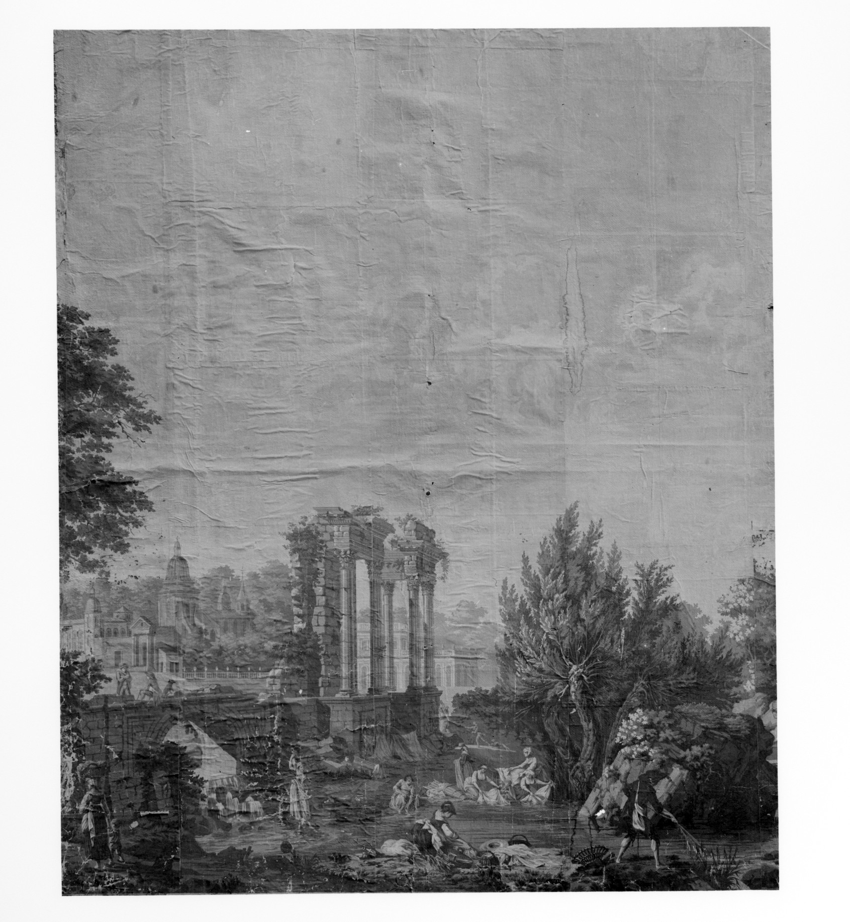 Classical Landscape with Ruins