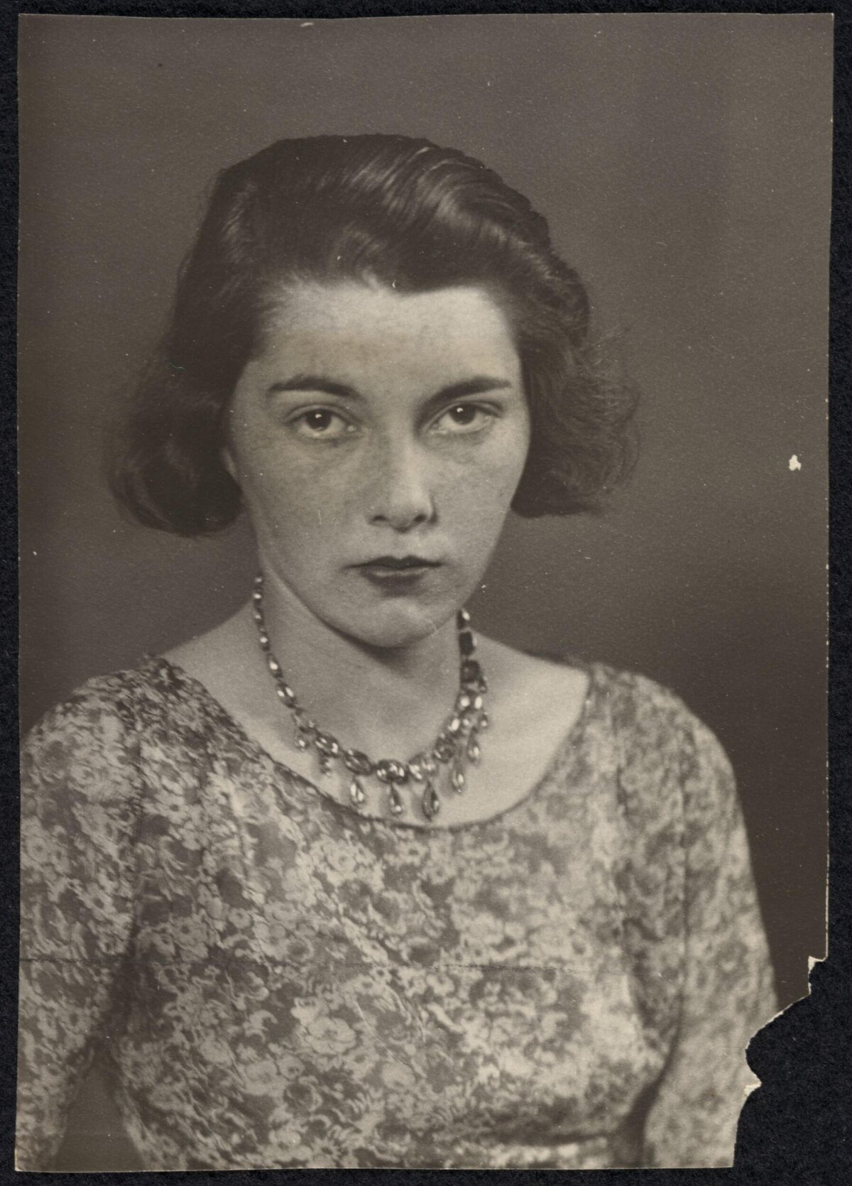 Vintage Portrait of a Young Woman