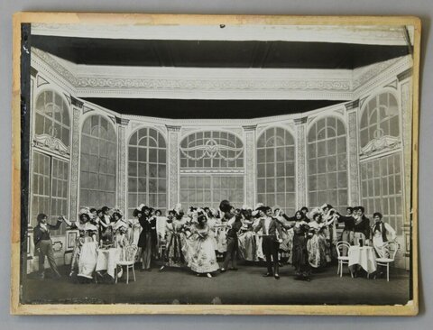 Vintage Stage Play Performance
