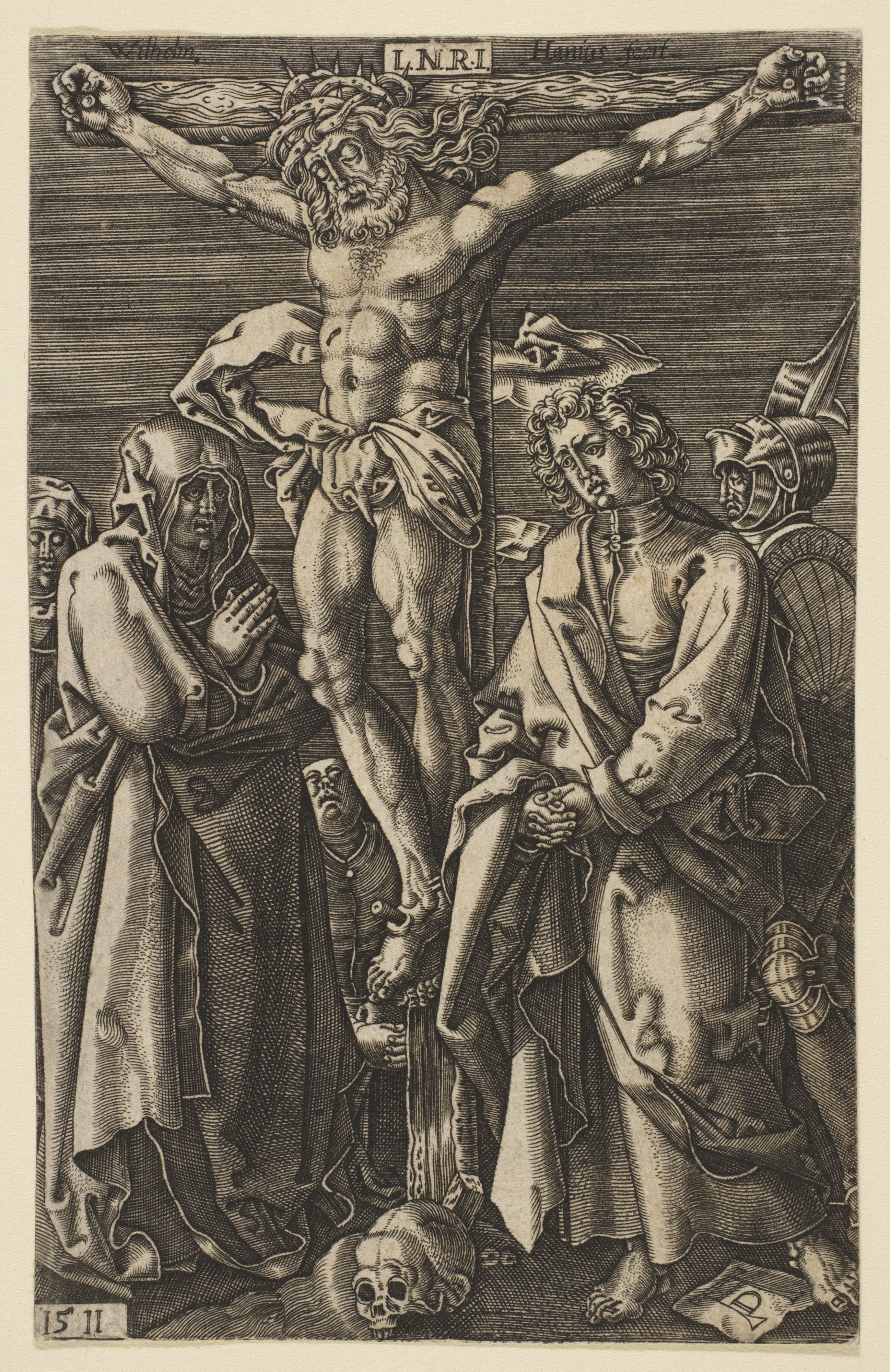 Christ Crucifixion Engraving