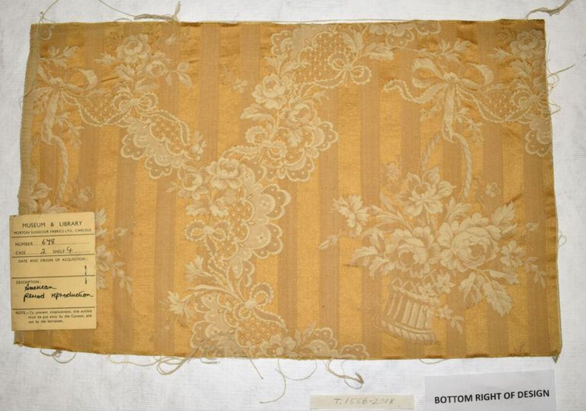American Period Reproduction Fabric Sample