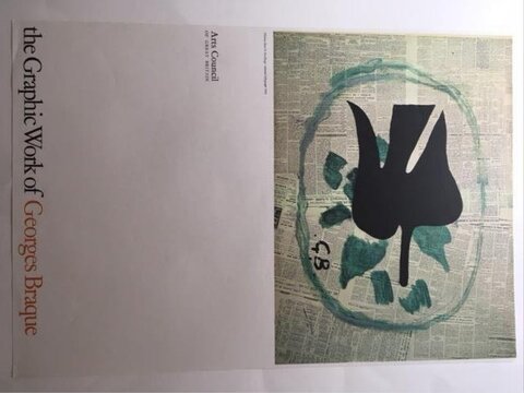Georges Braque Graphic Work Catalog Cover