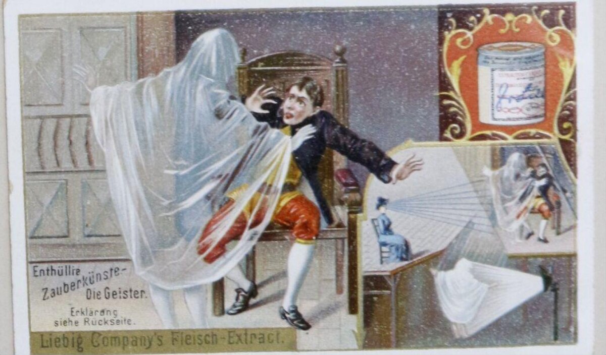 Vintage Ghost Magic Trick Ad