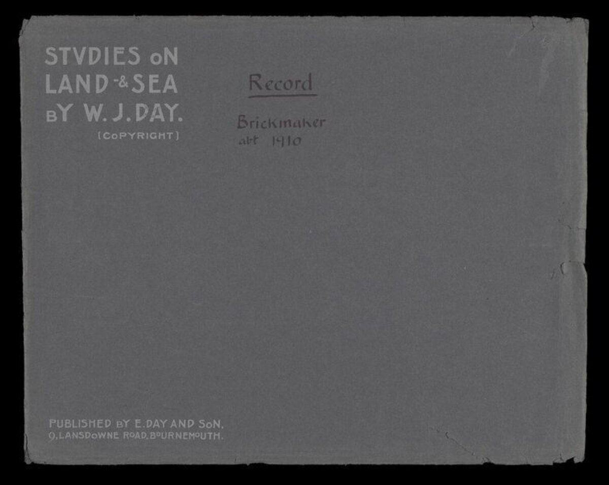 1910 Vintage Publication Cover Page