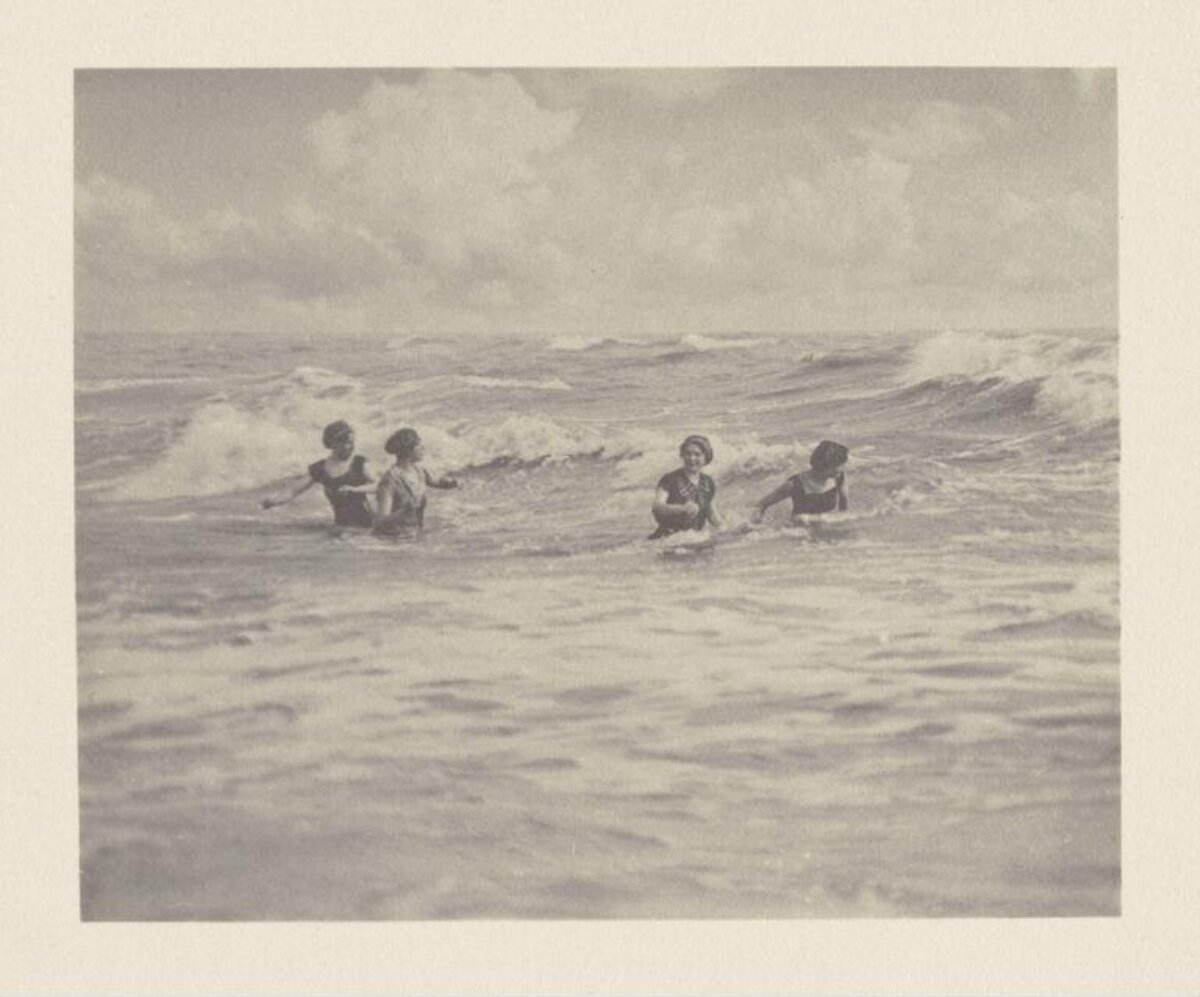 Four Women Sea Bathing