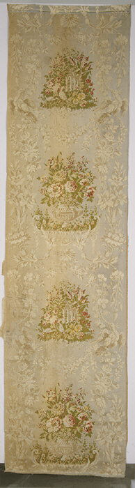 Antique Floral Tapestry Panel