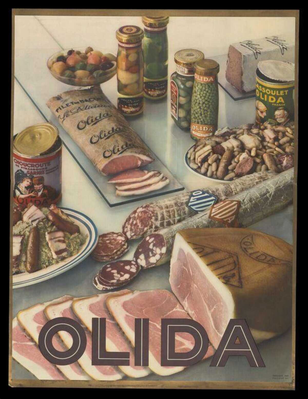 Vintage Olida Food Advertisement