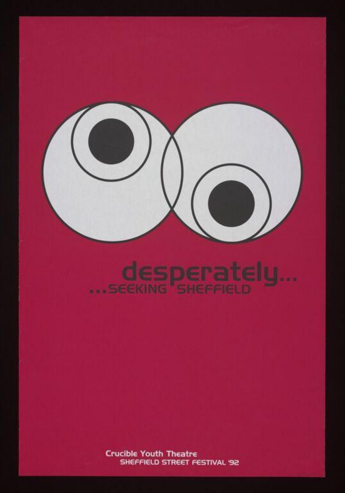Desperately Seeking Sheffield Poster