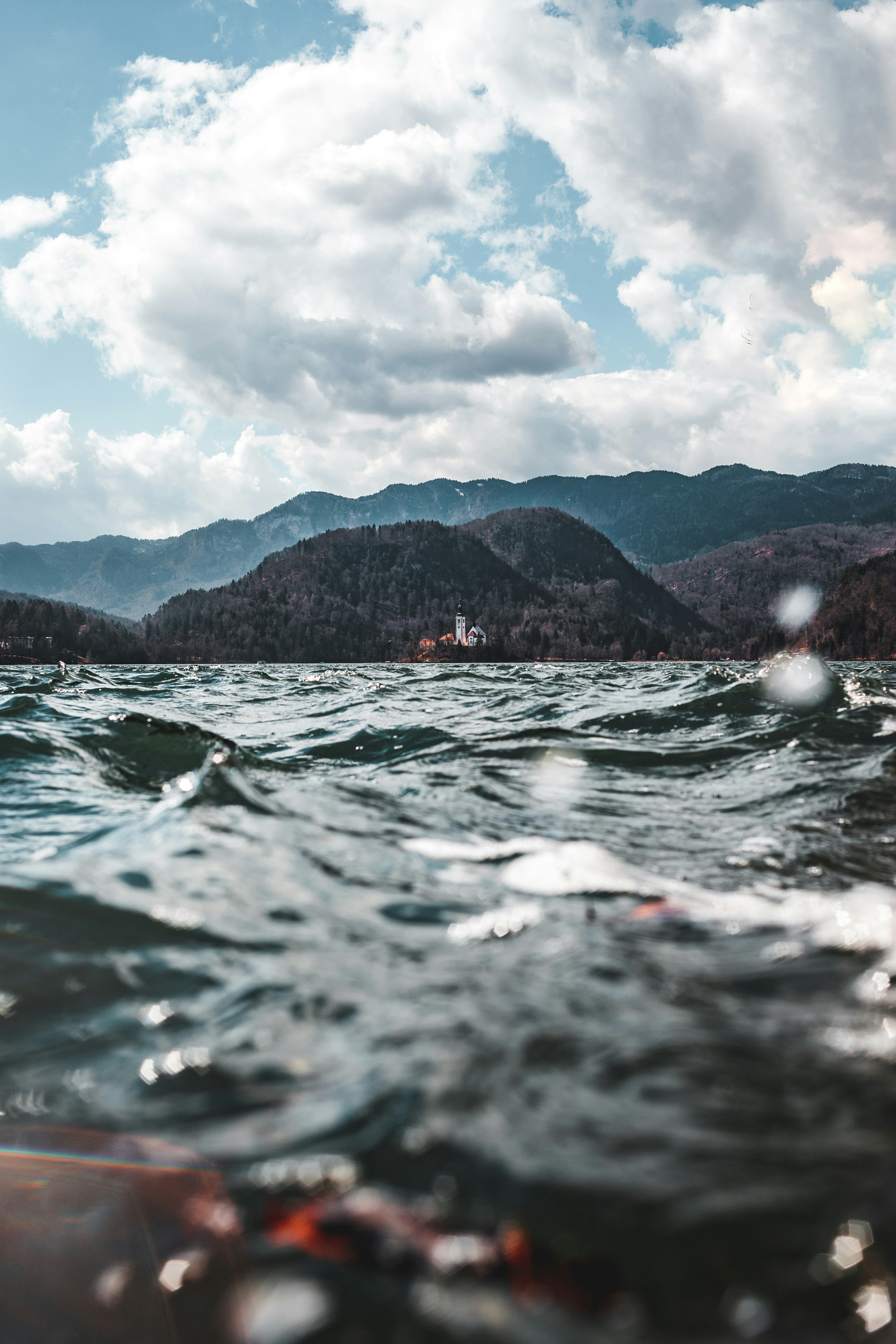 Lake Bled Waterfront Landscape