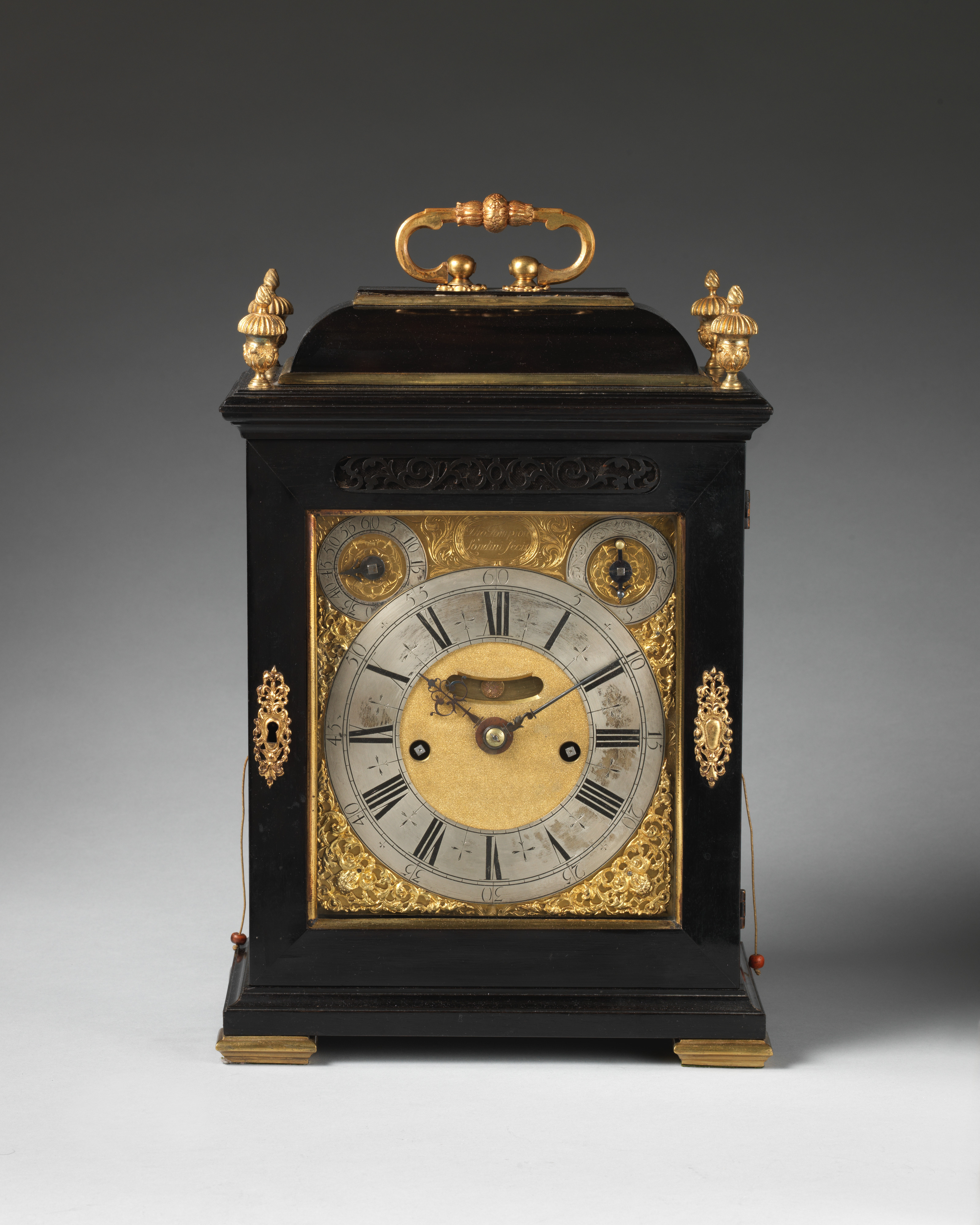 Antique Ornate Gilt Table Clock