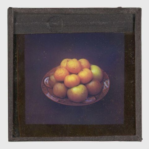 Still Life of Fruits on a Plate