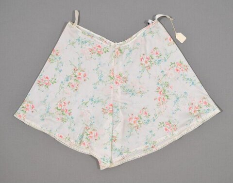 Vintage Floral Print Ladies Bloomers