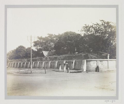 Vintage Old Fort Exterior Wall