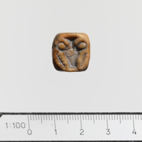 Small Carved Stone Face Artifact