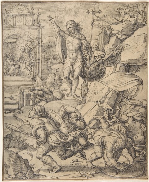 The Resurrection of Christ Sketch