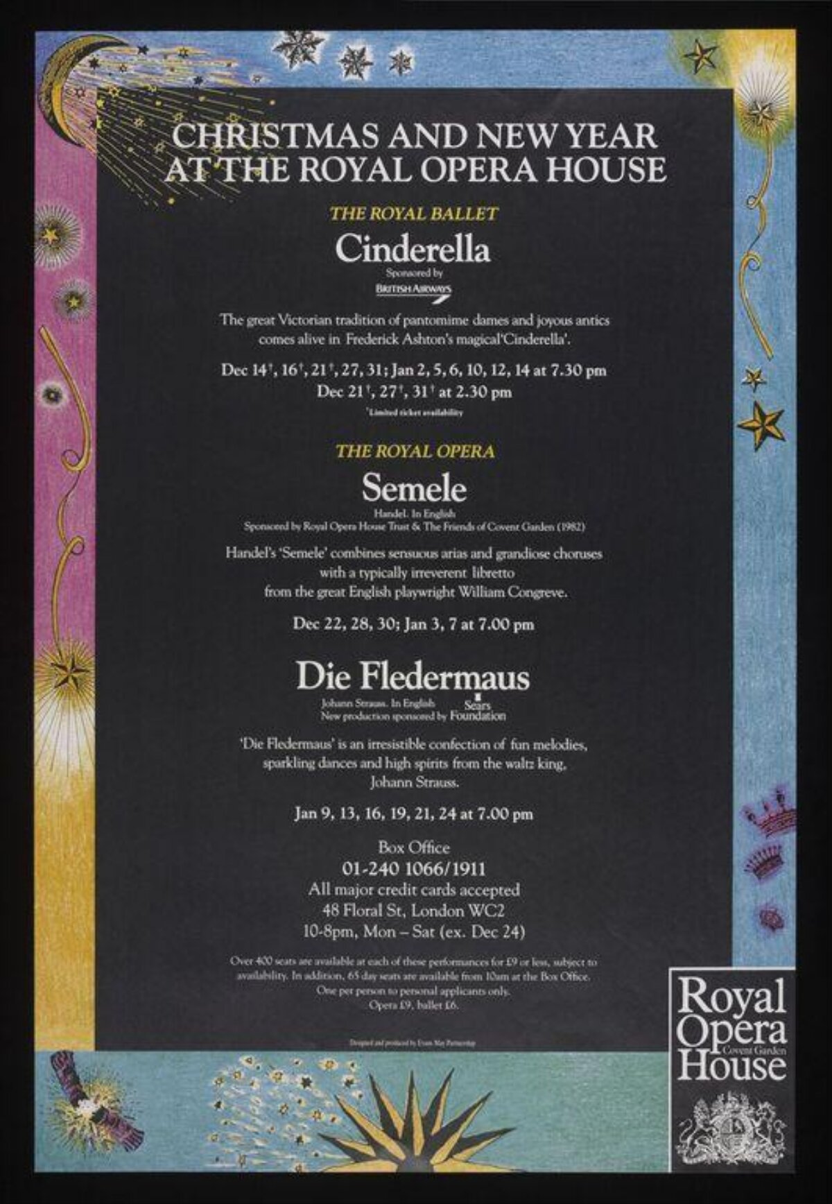 Royal Opera House Christmas Poster