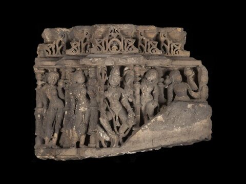 Ancient Indian Stone Relief Carving