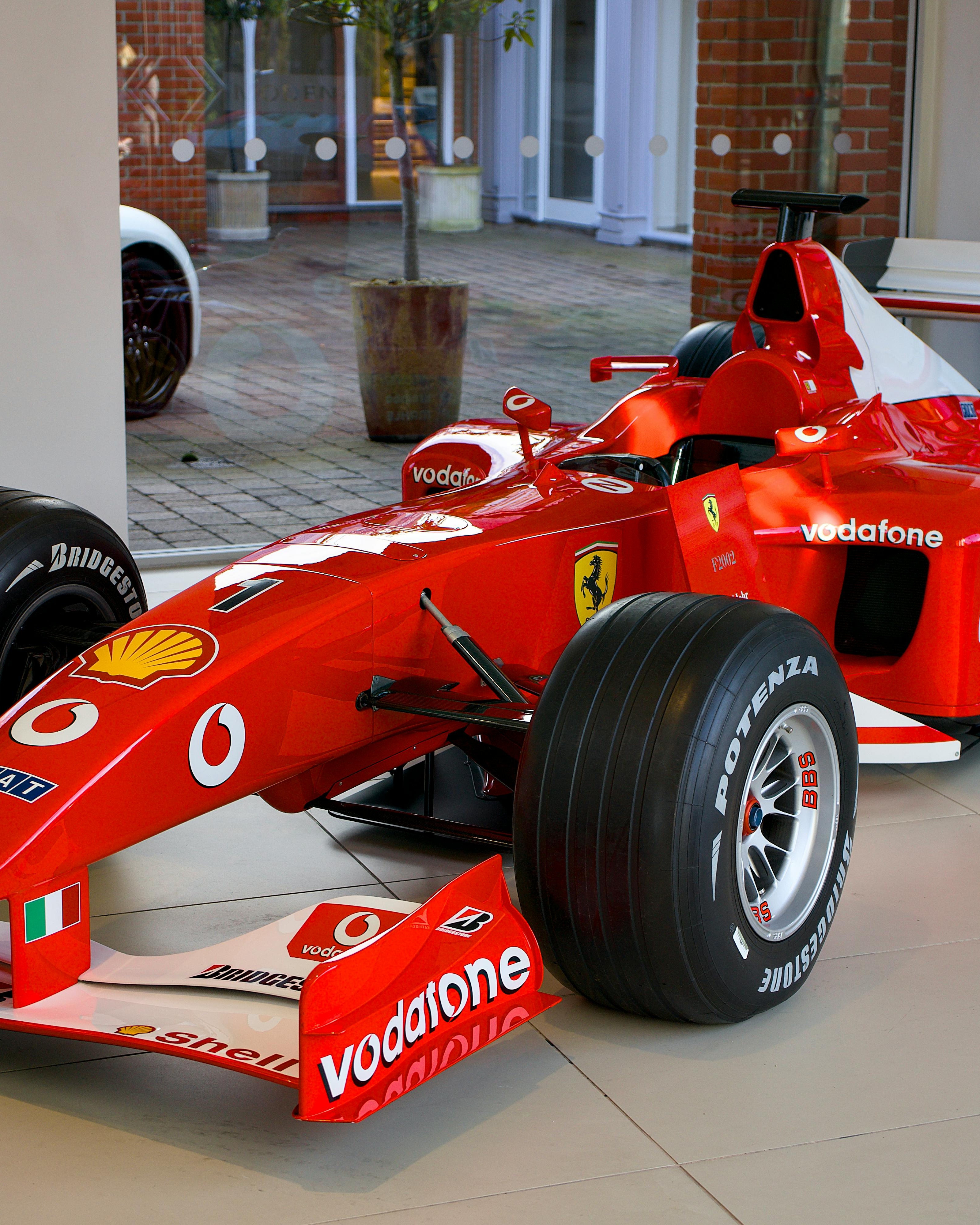 Ferrari F1 Race Car on Display