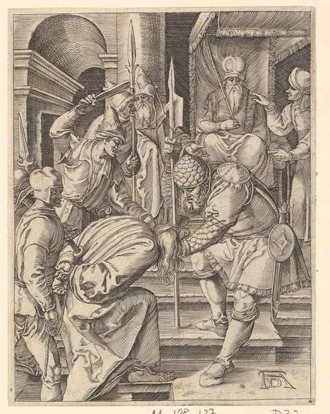 Medieval Beheading Execution Engraving