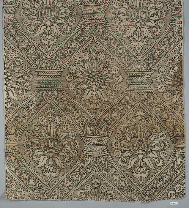Vintage Ornate Patterned Textile