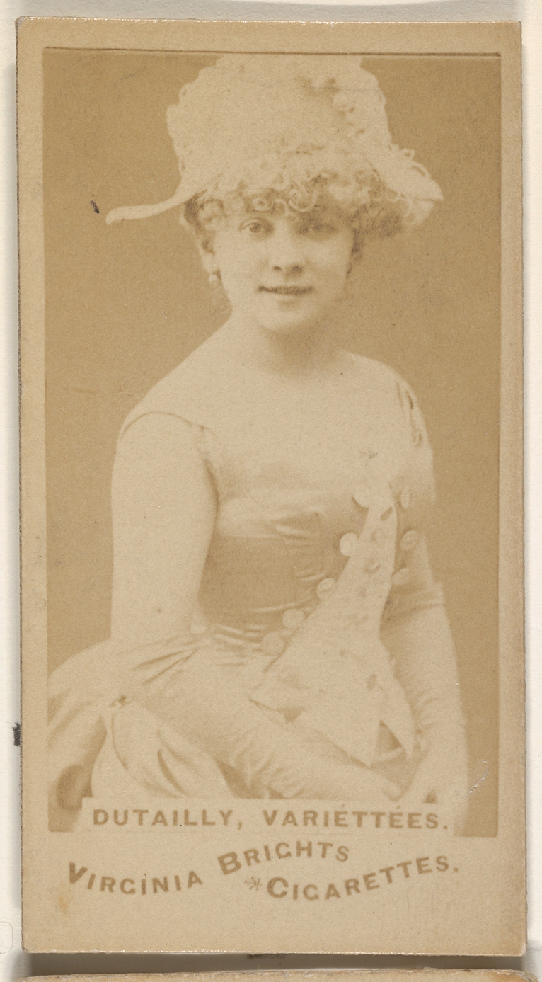 Dutailly Portrait on Vintage Cigarette Card