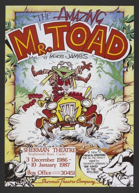 The Amazing Mr Toad Theatre Poster