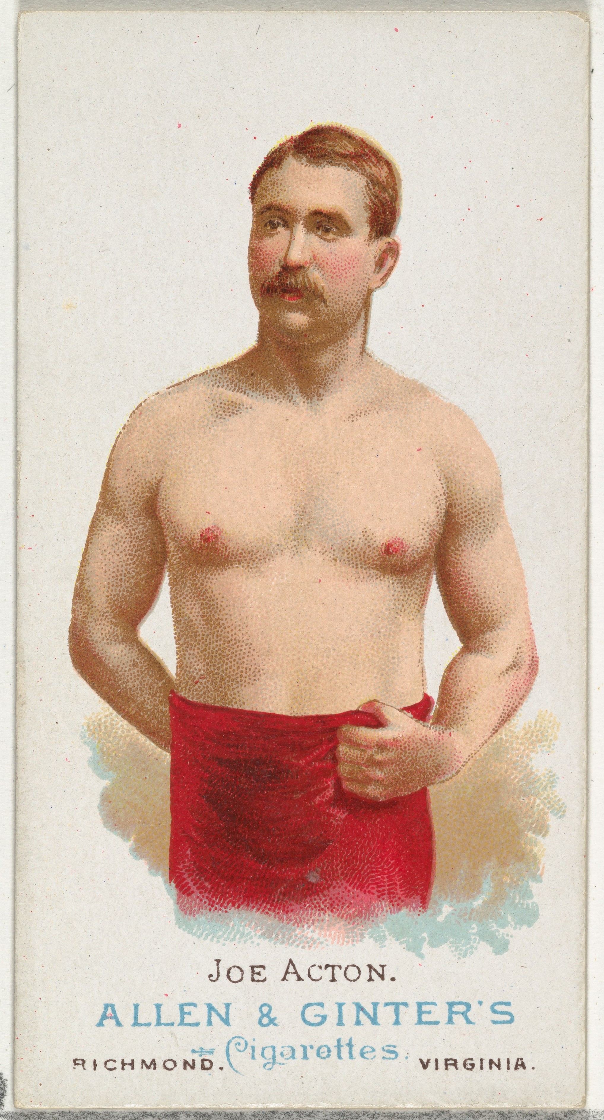 Joe Acton Vintage Cigarette Card