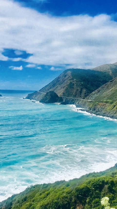 Pacific Coast Highway Coastal View