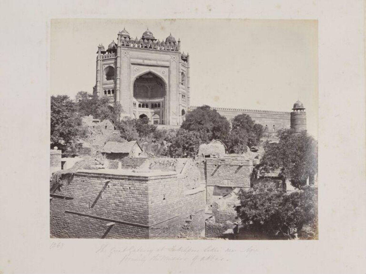 19th Century Photo of Buland Darwaza