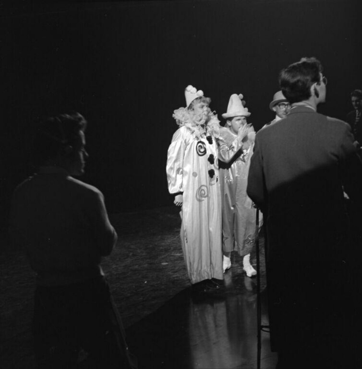 Vintage Stage Clown Performance