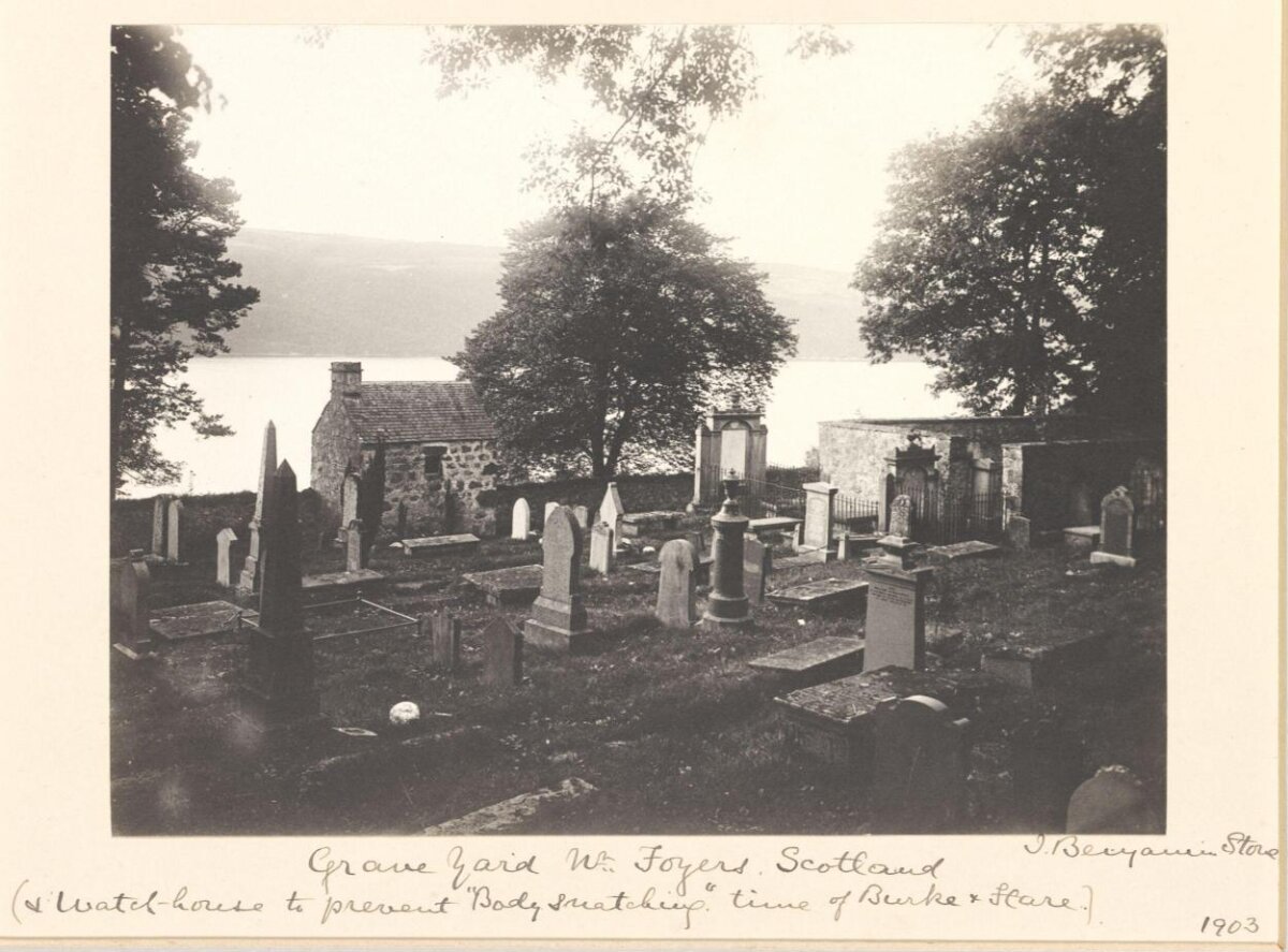 Old Graveyard at Foyers Scotland