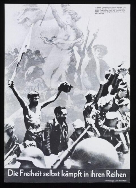 Freedom Fight Political Photomontage