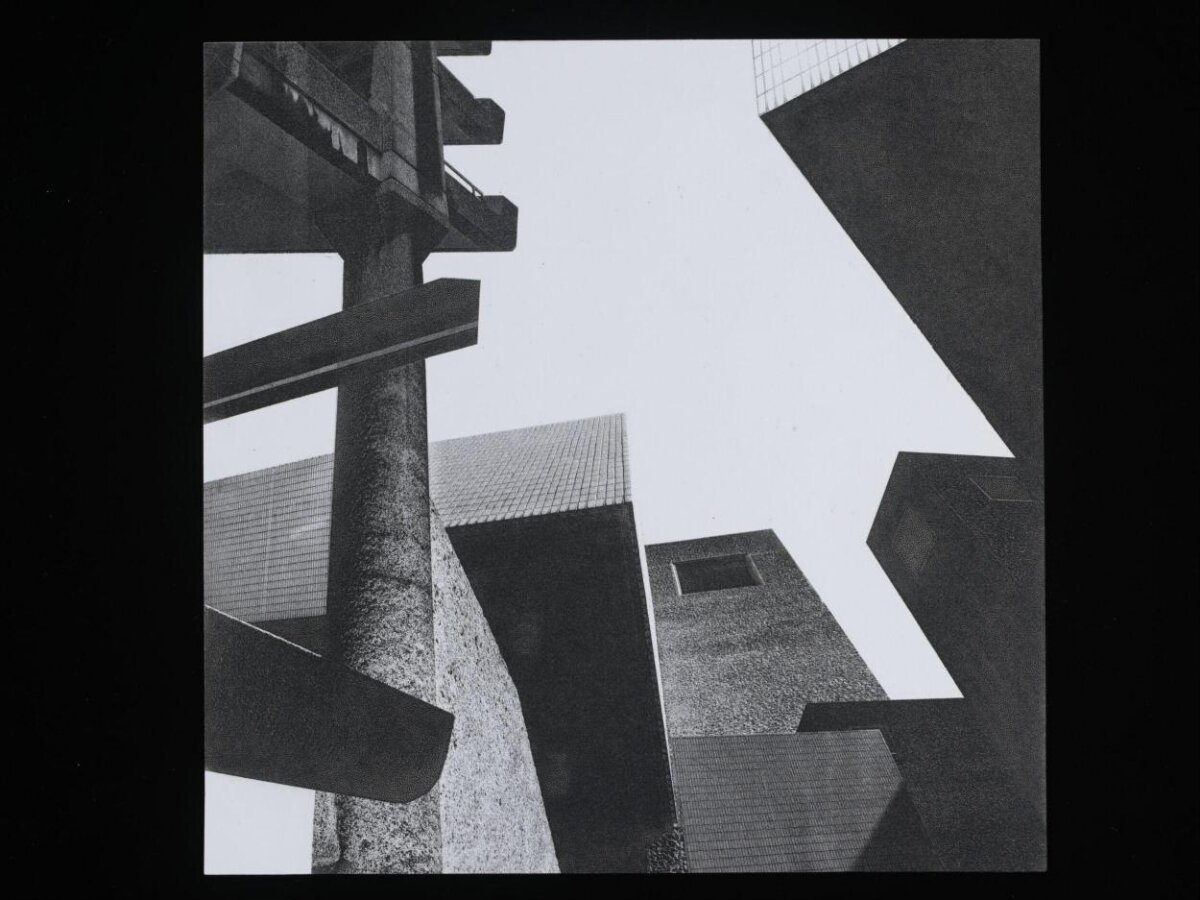 Low Angle View of Brutalist Architecture