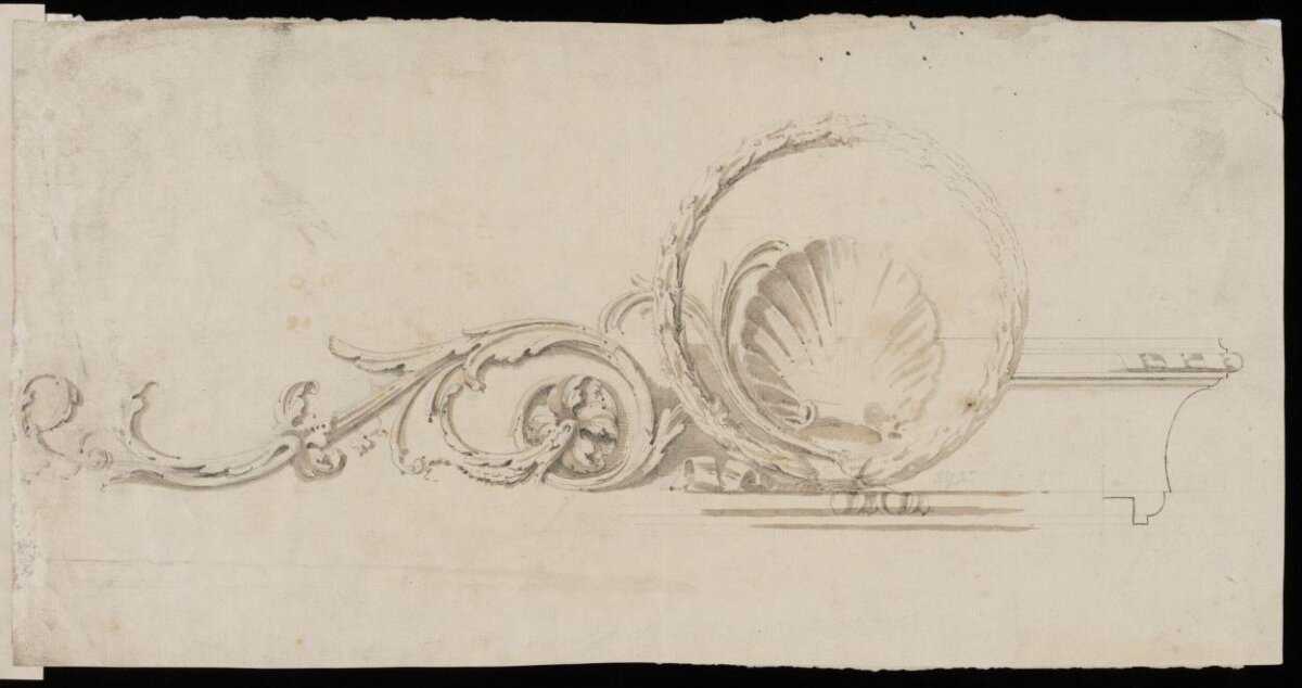 Ornamental Architectural Design Sketch