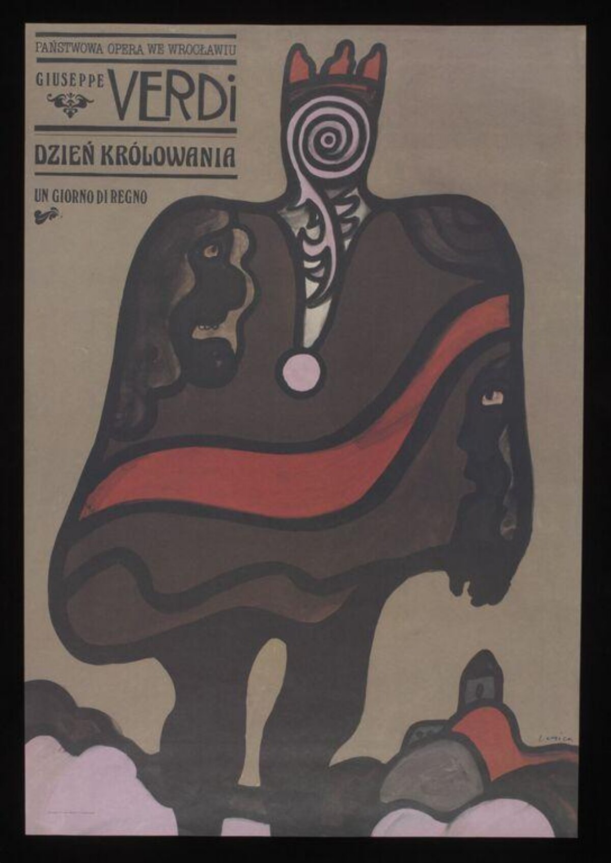 Wrocław Verdi Opera Promotional Poster