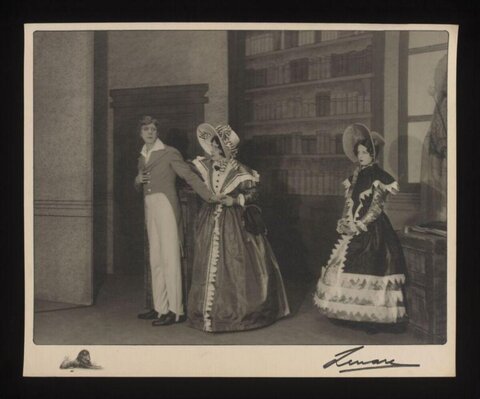 Vintage Signed Stage Play Photo