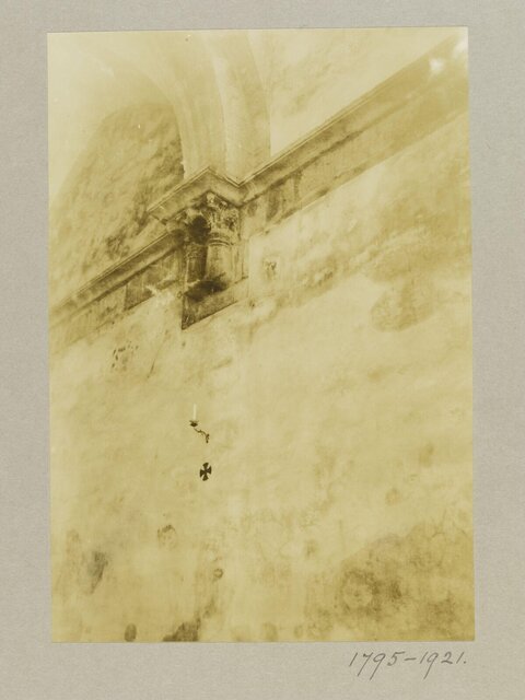 Vintage Church Interior Architectural Detail