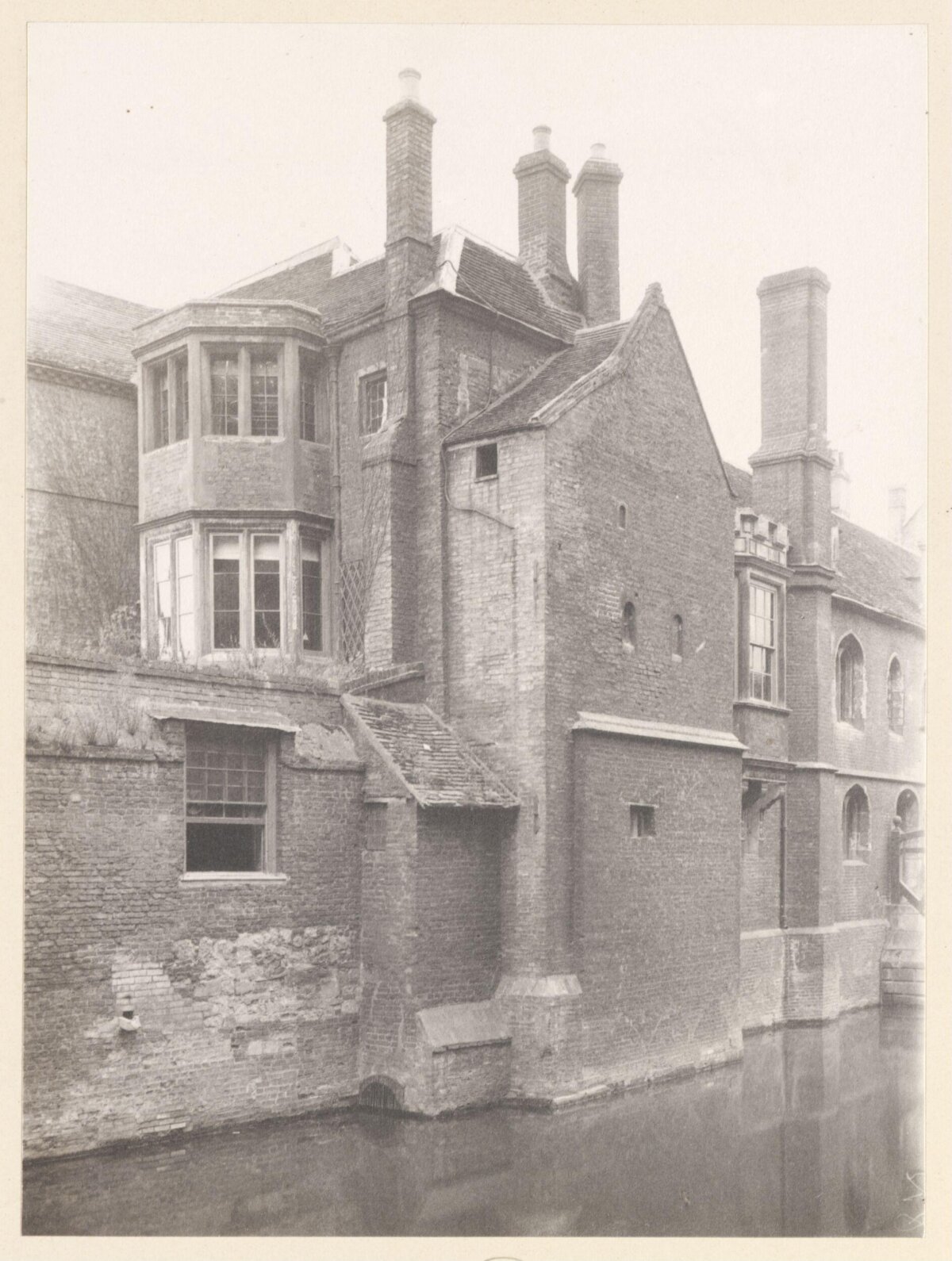 Historic Brick Building by Water