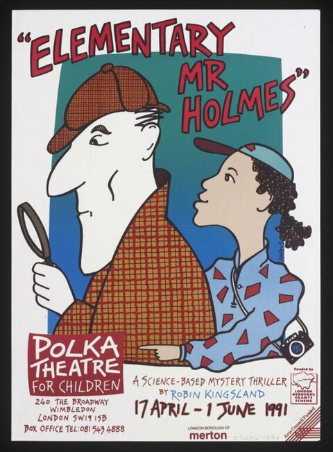Elementary Mr Holmes Theatre Poster