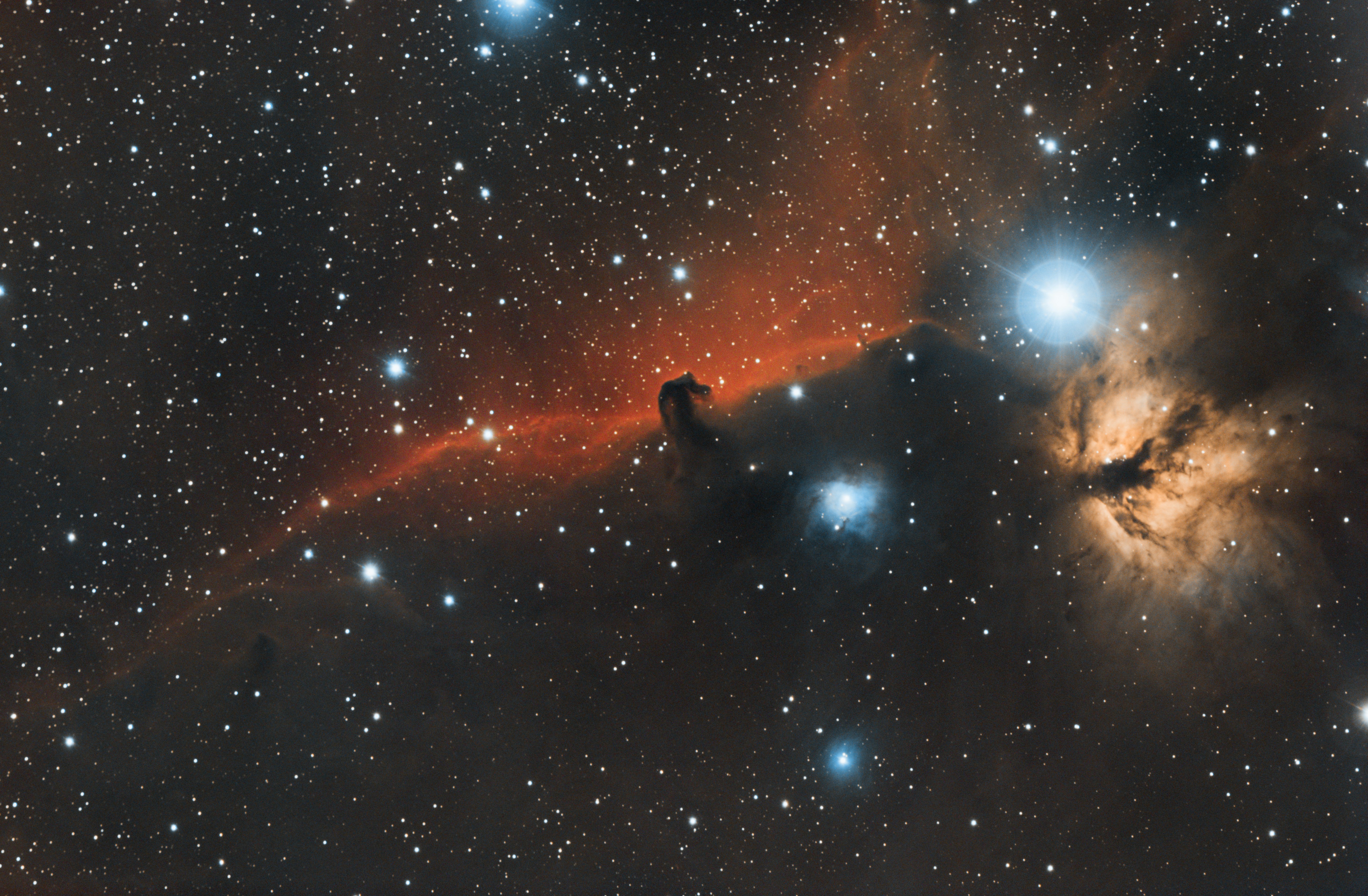 Horsehead Nebula in Deep Space