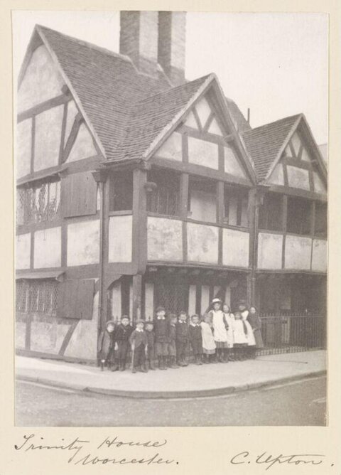 Trinity House Worcester Vintage Photo