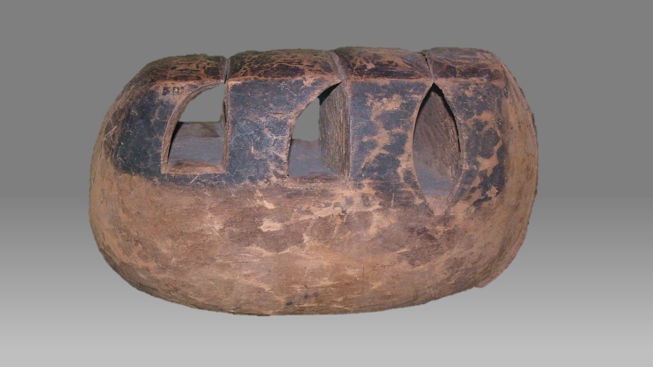 Ancient Hollowed Wooden Artifact