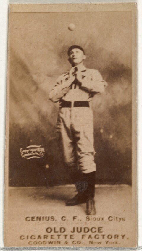 Old Judge Baseball Cigarette Card