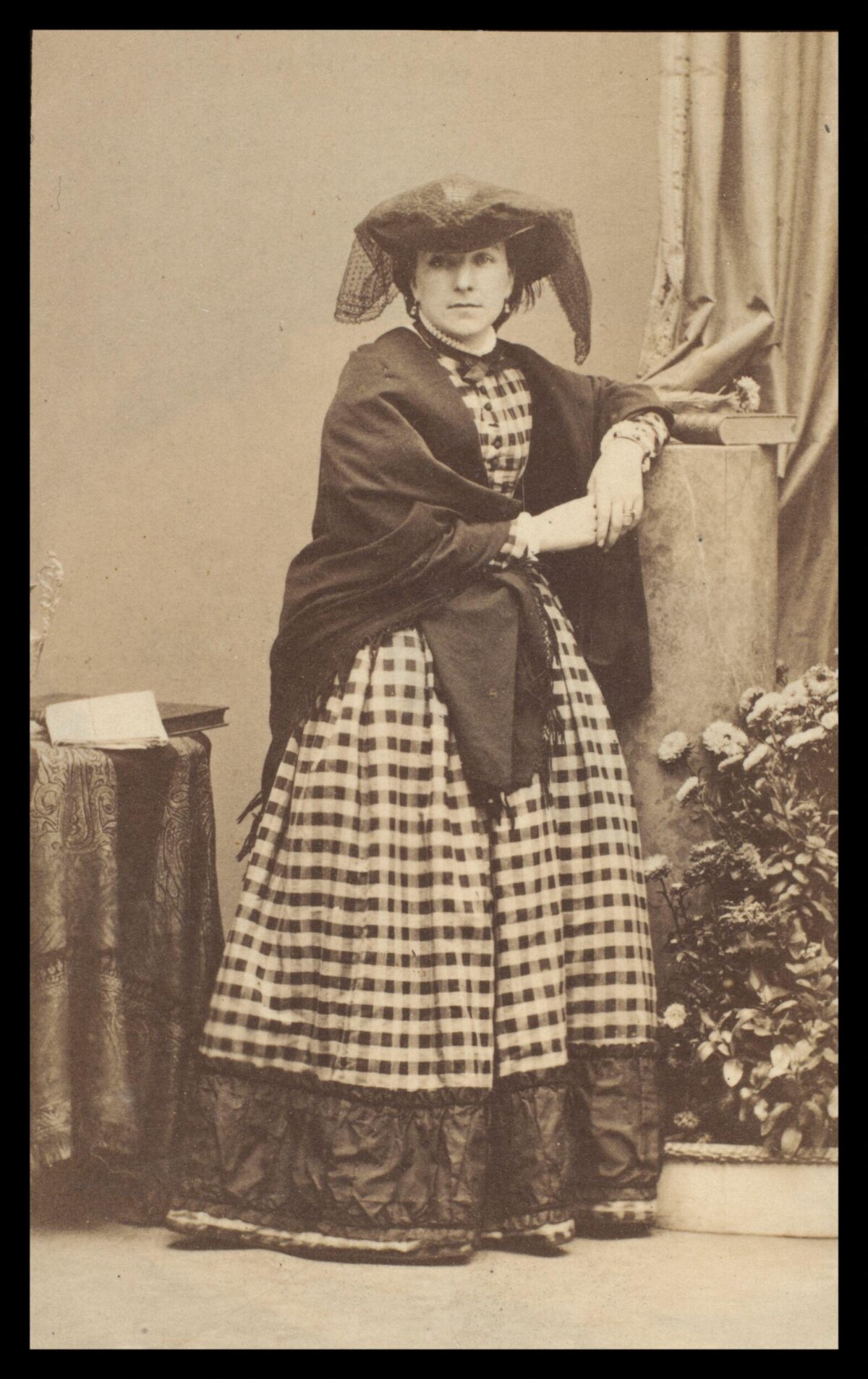Vintage Studio Portrait of a Woman