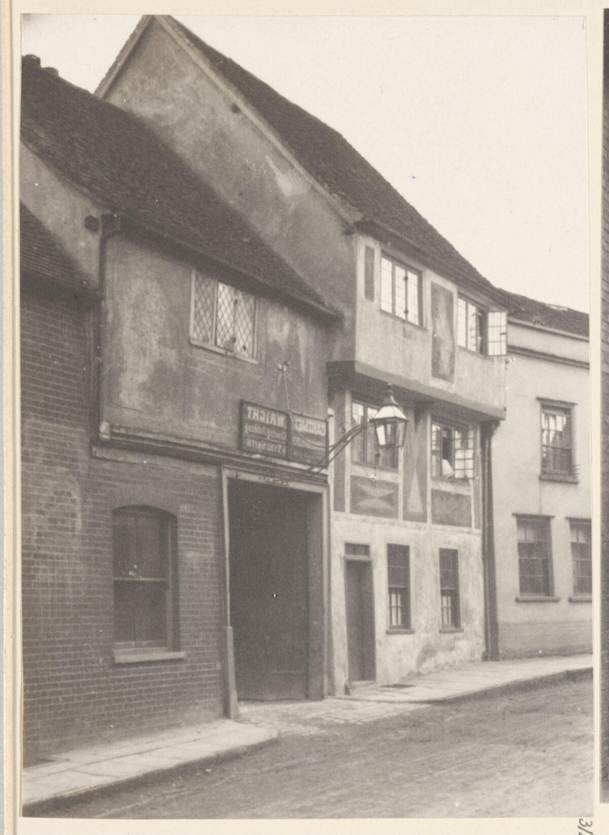 Vintage Old Town Street View
