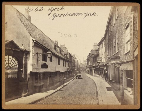 Vintage Goodramgate York Street View