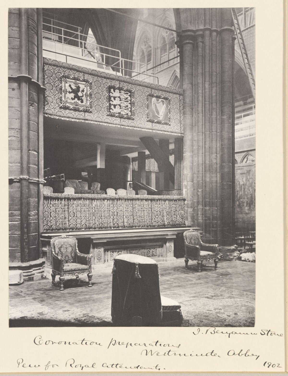 1902 Coronation Preparations at Westminster Abbey