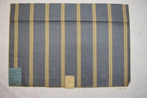 Vintage Striped Textile Sample