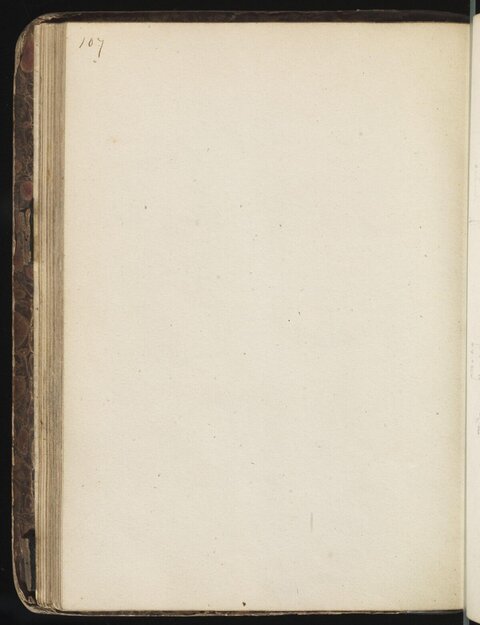 Blank Page 107 of an Old Book