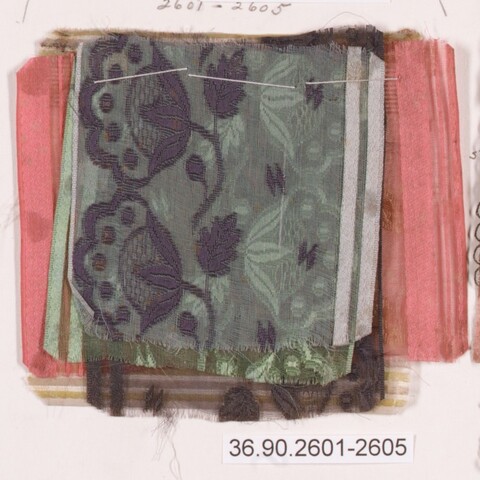 Museum Cataloged Textile Swatches